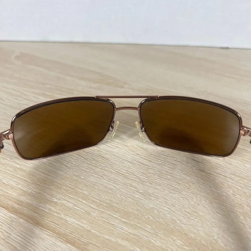 Miyagi Eyewear Player 1407 Col 2 Sunglasses Copper Red 62-16-130 Italy